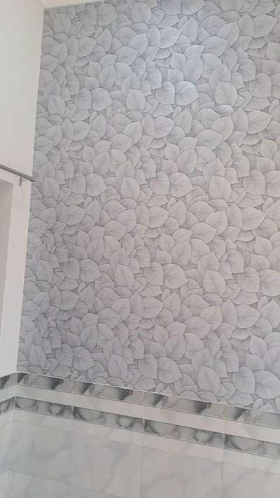 Wallpaper se New look....  #WallDecors  #wallplastering  #LivingRoomWallPaper  #WALL_PAPER  #Basement_and_wall  #customized_wall