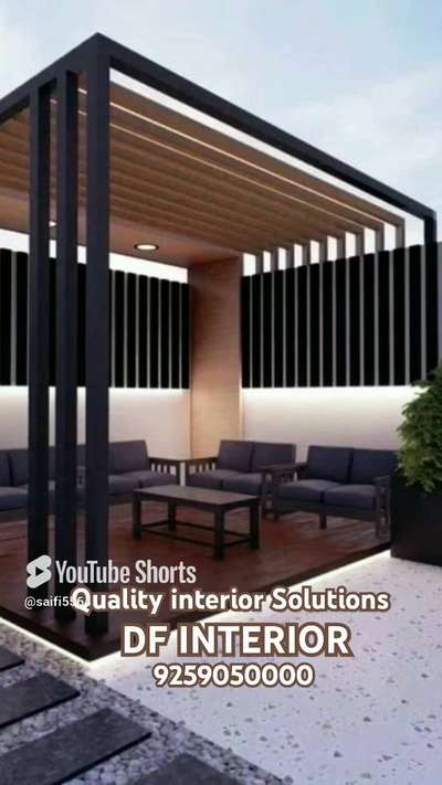 Luxury Terrace design  #InteriorDesigner #Architectural&Interior