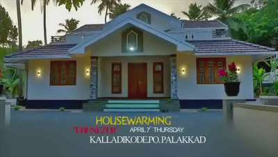 A right mix of traditional + contemporary design, project completed at Kalladikode, few kilometres away from Palakkad.