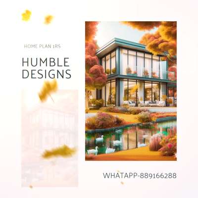 DREAM HOME PLAN FOR 1RS-HUMBLE DESIGN ARCHITECTS