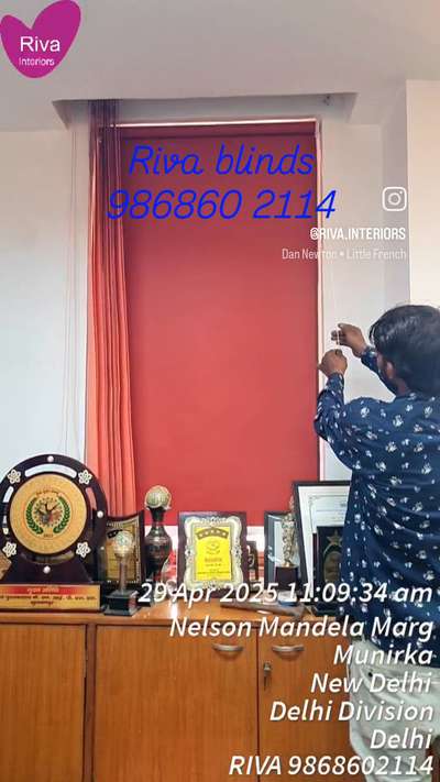 #blinds  #blackoutrollerblind #blackoutblinds #officeblinds