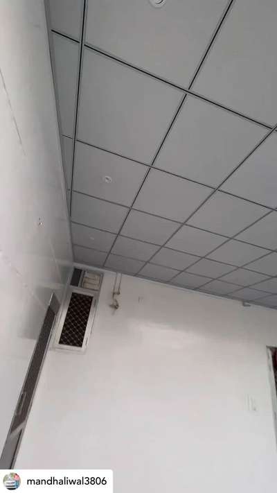 2by2 tile ceiling work done