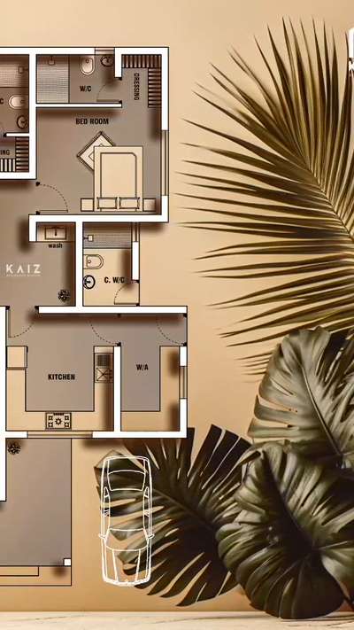 4 BHK🏡 2318 sqft
Gf:1496 sqft
Ff:822 sqft