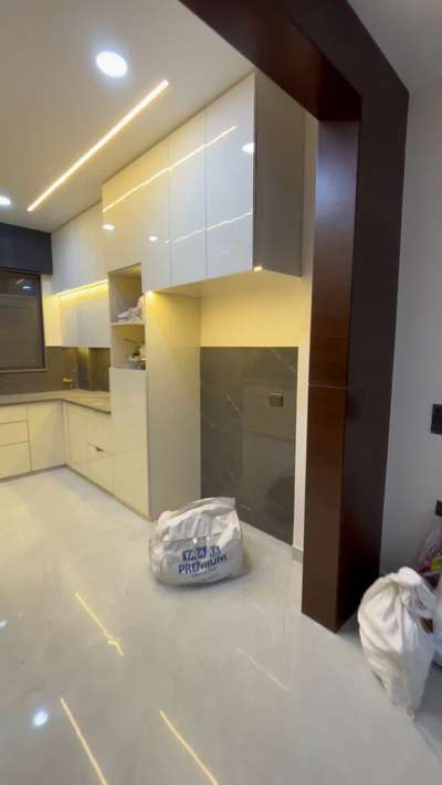 Modular kitchen, acrylic finish#interior design#home decor # Home