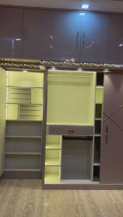 Sliding Wardrobe acrylic finishing
#WardrobeDesigns #wardrobe #slidingwardrobe #Almirah  #furniture #acrylic #WardrobeDesigns #Lucknow #Carpenter #Acrylic #slidingalmirah #almari