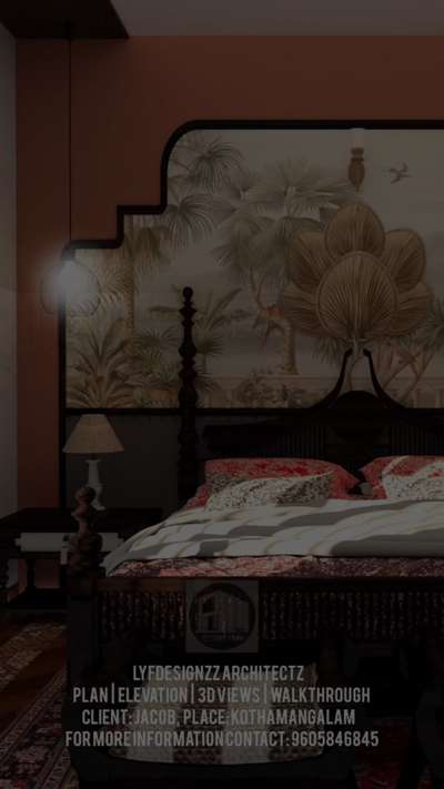 Interior design work 
Bedroom...
Classical type design..
Scope of work: interior design 
Place: Kothamangalam
Client: Jacob
.
.
.
.
For more information contact me #new_home  #InteriorDesigner  #Architectural&Interior  #bedroomdecorationideas