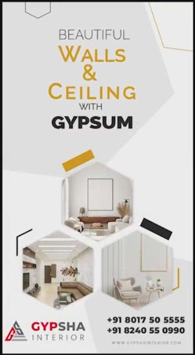 Gyproc Gypsum plastering wall Kochi