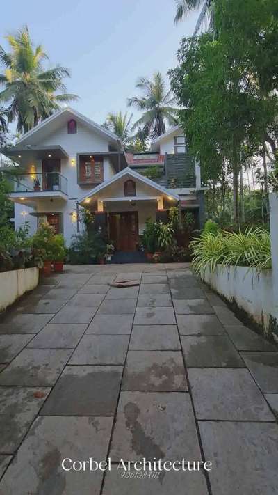 completed project at Naduvannur, Calicut
 #green #IndoorPlants #LandscapeGarden  #home #exterior_Work #completed_house_project #Residentialprojects #architecturedesigns #Architect