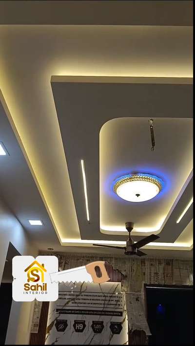 drawing room interior by sahil interior..... #FalseCeiling  #LivingRoomCeilingDesign  #bestinteriordesign  #InteriorDesigner  #HomeDecor