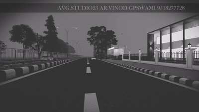 ELEVATION NAGAR NIGAM HISAR  #AVG.STUDIO23