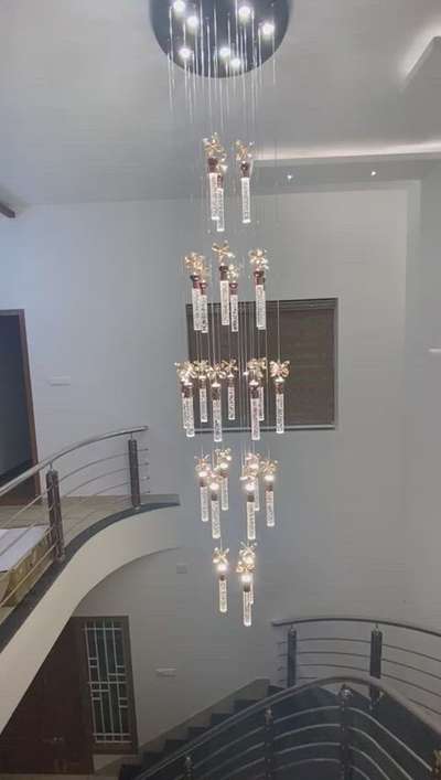 Attractive double height chandelier 🤩🤩

M2 LIGHTS N ARTS
📱Whatsapp : 7736020544

Contact us to know about daily discount offers of our quality product categories mentioned below👇

✔️ Fancy Designer Lights
✔️ Interior & Exterior Lights
✔️ Solar Lights
✔️ Trendy Swing Chairs
✔️ Interior Wall Arts
✔️ Metal Art Mirrors
✔️ Metal Art Clocks
✔️ LED Mirrors
✔️ Smart Touch Switches
✔️ Trendy Name Boards

All over Kerala, Tamilnadu, Karnataka and other parts of India delivery available📦

#ledlights #gatelights #exteriorlights #landscapelights #landscaping #architects #architecture #builders #lightup #pillers rlights #pillerlights #kerala #interiordesignerslife  #keralastyle #interiordesignerslifestyle #keralaarchitecture #dreamprojects #wallarts #walldecors #lighting #hanginglights #pendantlights #chandeliers #fancylighting #architecturedesigns #Architect #interiorlights #showlamp