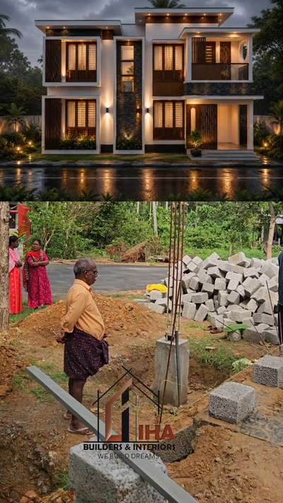 കട്ടിള വെപ്പ് #3bhk #10centPlot 
#1600sqft