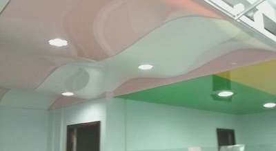 #Pvc  #StretchCeiling old work in qatar #ceiling
 #glossy