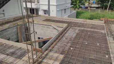 tomorrow first floor slab concreating