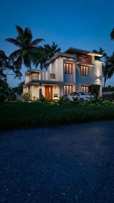 3bhk home contemporary style