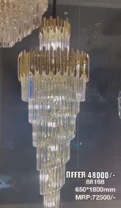 7736020544

crystal chandelier in variety designs and sizes

M2 LIGHTS N ARTS
📱Whatsapp : 7736020544

Contact us to know about daily discount offers of our quality product categories mentioned below👇

✔️ Fancy Designer Lights
✔️ Interior & Exterior Lights
✔️ Solar Lights
✔️ Trendy Swing Chairs
✔️ Interior Wall Arts
✔️ Metal Art Mirrors
✔️ Metal Art Clocks
✔️ LED Mirrors
✔️ Smart Touch Switches
✔️ Trendy Name Boards

All over Kerala, Tamilnadu, Karnataka and other parts of India delivery available📦

#ledlights #gatelights #exteriorlights #landscapelights #landscaping #architects #architecture #builders #lightup #gate #pillars #kerala #interiordesignerslife  #keralastyle #interiordesignerslifestyle #keralaarchitecture #dreamprojects #wallarts #walldecors #lighting #hanginglights #pendantlights #chandeliers #fancylighting #architecturedesigns #Architect #interiorlights #showlamp