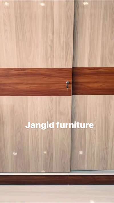 Sliding wardrobe design