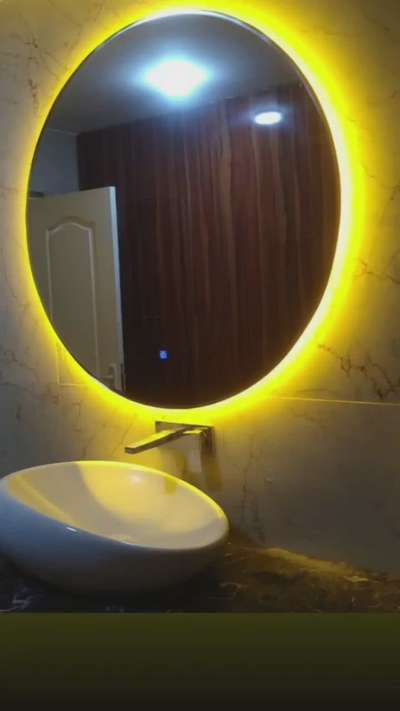 #LED_Sensor_Mirror #blutooth_mirror #mirrorart #mirrorwork #mirrors #customized_mirror #mirror_wall #ledmirrors #GlassMirror