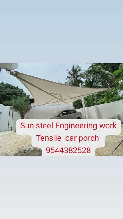 #tensileroofing  #sun  #STEEL  # ENGINEERING WORK