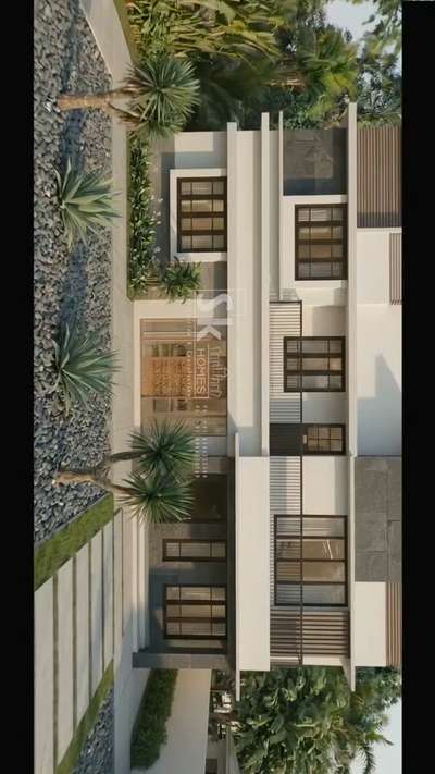 4Bed Room villa 
 #3d #ElevationHome #KeralaStyleHouse