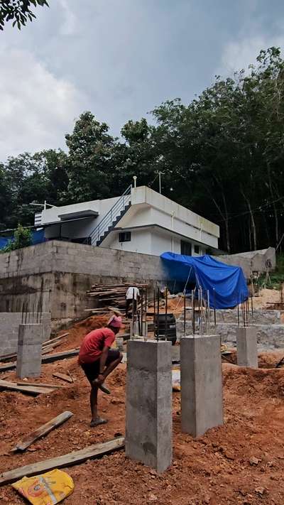 "Construction in motion"_work update _
Location: Konchira, Pothencode TVM. #constructionprogress  #buildingthefuture  #constructionupdates  #engineering   #progressvideo