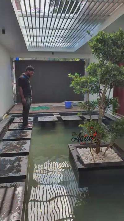 Fish pond construction and filtration for our tirur client. 
#koipond  #koifish  #koifishpainting  #koiponddesign  #koipondfiltration  #koipondsetting  #koicarp  #koifish  #fish  #fishtank  #aquarium  #wall_aquarium  #aquascape  #aquariumplants