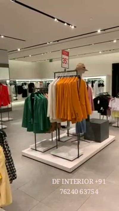 Clothing shoes accessories store interior Solutions