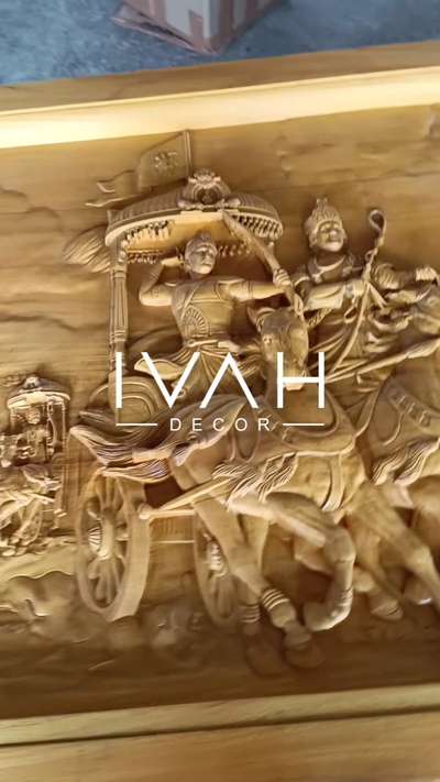 Krishna as Parthasarathi , The Chariot driver of Arjuna In Bhagavad - Gita - Wood carving Wall Decor -  IVAH Decor
Customized Home and Office Decor Items.
For More Details Please WhatsApp or Call Us : 0091 7561091369 .
www.facebook.com/IVAHdecor
#IVAH #ivahdecor #ivahdesign #temple #prayerroom #poojaroomdecor #interior #architect #luxurygift #luxurylifestyle #luxuryhomes #templesofindia #krishna #shivaparvati #ganesh #arjuna #bhagavadgita #woodenart #wooddecor #3dwallpaper #3dportrait #gift #krishnaquotes #krishnapainting #newdesign #newhouse #newhome #flatinterior #indiangods #india