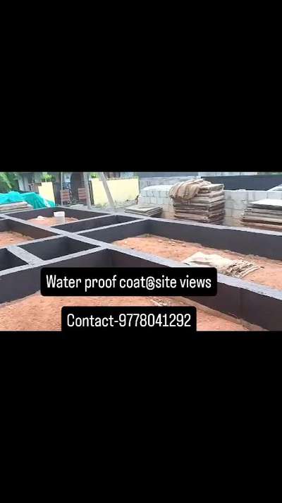 Foundation Waterproof work at Site
#damproofwaterproofing #WaterProofing #waterproofingwithcementnearfinishing