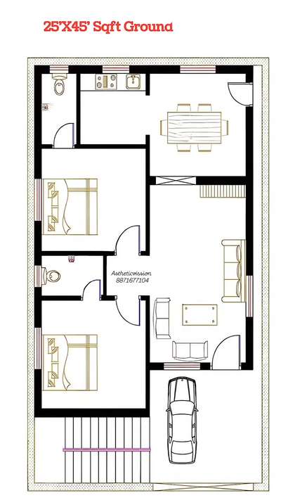 Houseplan25x45#25x45#houseplan#homeplan#homedesign#gharkanaksha#naksha#vastuplan#royaloak #koloapp