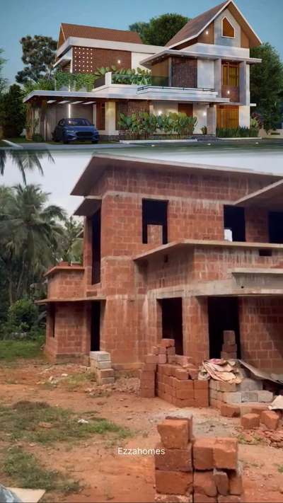 Ongoing Project 📍Cherpulassery
.
.
#ezzahomes #ezzagroup #ongoingprojects