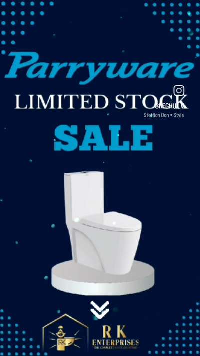 #OFFER SALE FOR PARRYWARE  #LIMITED STOCK  #