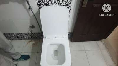 bathroom toilet seat and hand Z fitting #plumber work 🪠