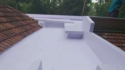 6 layer PU waterproofing done by Damsure Expert Buildcare   #WaterProofing  #dampproofing  #PU_coating_terrace  #terrace  #roof