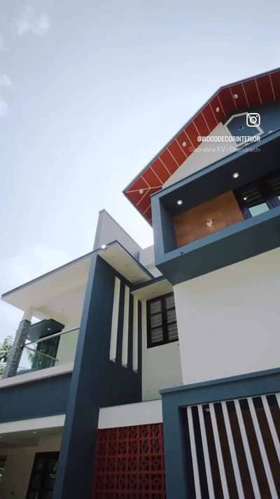 Home #InteriorDesigner #Kollam #kollamdesigner #bestinterior #wooddecorinterior #wooddecor #architect  #kollamcarpenter #livingroom #dining #ModularKitchen #HouseDesigns