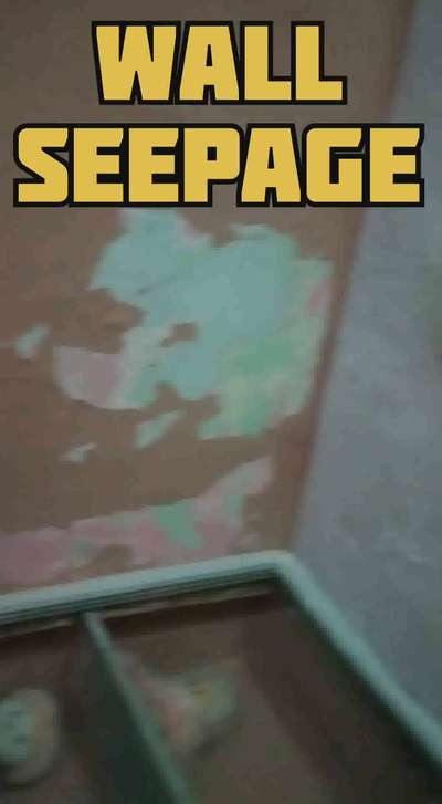 wall seepage
 #wallwaterproofing