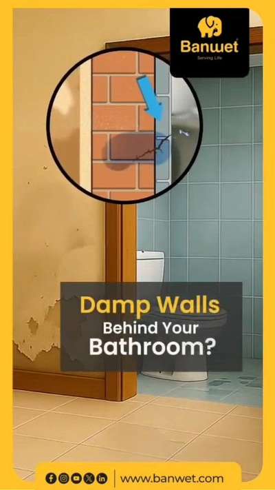 wash room water Proofing Application method video