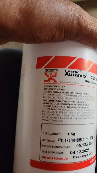 SP 200, admixture for M25 concrete