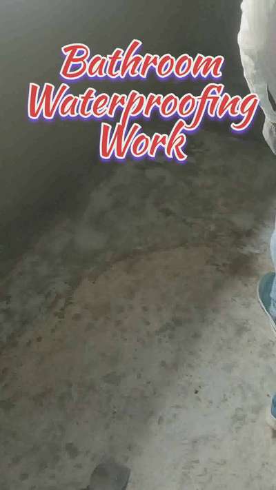 bathroom waterproofing