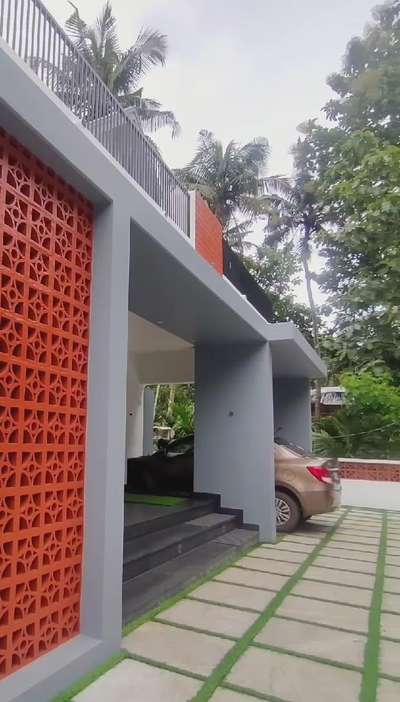 Project Completed 
#completed_house_construction #semi_contemporary_home_design #keralahousedesign #keralaarchitect