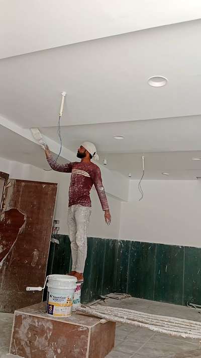 Chat Pe Paint Kese Lagate Hai Dekhlo