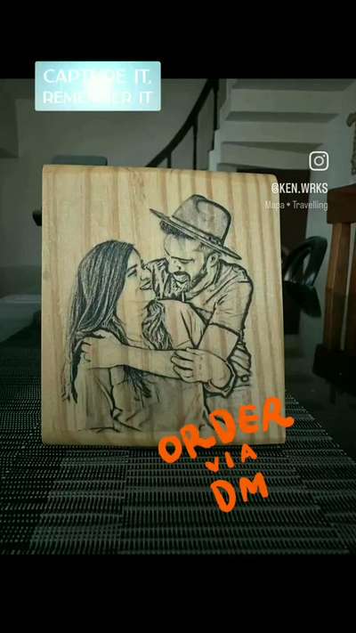 Handmade Personalized Gift


#sketching  #pencilartwork  #digitalart  #woodenartwork  #custom Handmade gift
 #handmade  #gift  #pencilsketch #digitalpainting #wooden  #custom  #custom gift  #personalized