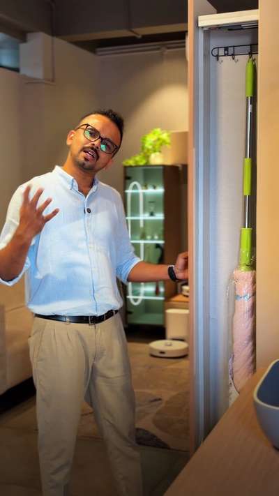 ഇങ്ങനൊരു അക്‌സെസ്സറി കിച്ചണിൽ അത്യാവശ്യമല്ലേ..👍Broom pull-out accessory for modular kitchen

Messy broom corner in your kitchen? ❌
Here’s the smart fix 👉 Broom Pull-Out Accessory ✨

✔ Smooth pull-out system
✔ Separate space for broom, mop & cleaning tools
✔ Hidden storage – neat & organised look
✔ Saves space in modular kitchens
✔ Premium quality | Long-lasting



 #ModularKitchen  #kitchenacceceries  #usefullaccessories  #tipsforinteriorstyle  #interiortips  #spacesavingsolutions  #bestinteriordesign  #roomyinteriors  #fayizroomy  #creatorsofkolo