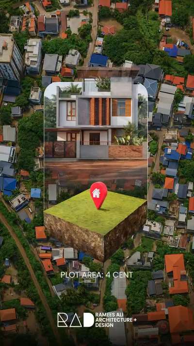 Proof that size doesn’t limit design. 4 Cent | 3BHK | Kochi

#smallplotdesign #studiorameesali #keralahomes #3bhkhouse #modernhomes