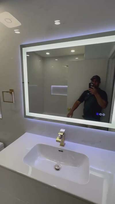 "🛁✨ പുതിയൊരു സ്ടൈൽ സ്പർശം  Bathroom-ന്...
Vanity, LED Mirror, Stylish fittings – എല്ലാം കൂടി ഒരു Luxury Look!
💎 Trendil നിന്നുമുള്ള Makeover Touch!
 #StyleUpgrade"
#keralainteriors #kochiinteriors #keralaluxuryhomes
#bathroommakeover #vanitydesign #ledmirror #stylishbathroom #homeinterior #modernbathroom #luxuryinteriors #keraladesign #stylishhome #homedecorideas #bathroominteriors #renovationideas #bathroomrenovation #keraladesigners