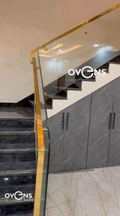 Golden PVD handrail #goldenhandrail 
#goldpvdhandrail