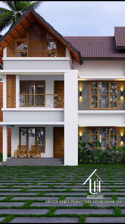 #3ddesigning 
5bHK Front Elevation in rajakkad| Turnkey Project by “unitech Homes”
 contemporary and traditional mix 
Total Area:2950 sqft
Bed Room:5
Elevation Style:front

Location:rajakad
Plot Size:15 cent
Client name:Geetha
Feel free to reach out to us for a consultation
Our services
1. ﻿﻿﻿Architectural Designing (2d,3d)
2. ﻿﻿Interior Designing & Construction
3. ﻿﻿Turnkey Construction
4. Civil Work(upto plastering)
5. Labour Work with supervision charge(200/- per sqft)
#construction #architecture #design #building #interiordesign #renovation #engineering #contractor #home #realestate #concrete #constructionlife #builder #interior #civilengineering #homedecor #architect #civil #heavyequipment #homeimprovement #house #constructionsite #homedesign #carpentry #tools #art #engineer #work #builders #photography