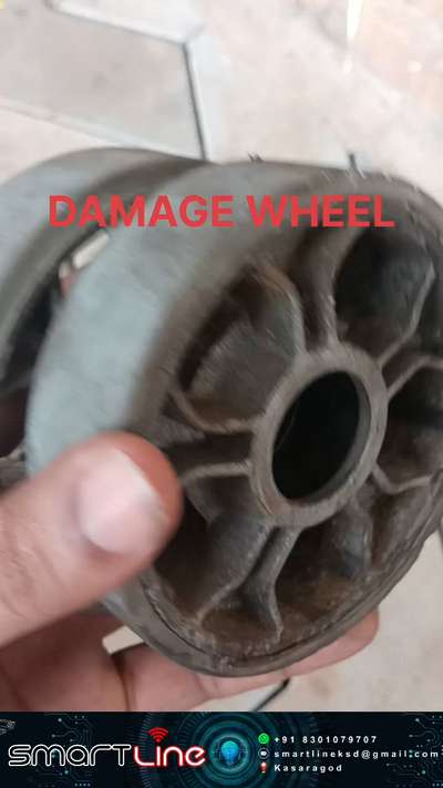 AUTOMATIC GATE OPRATOR WHEEL CHANGING