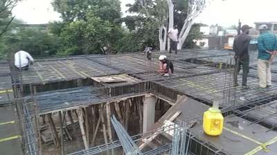 RCC structure 100sq.ft 
Labour rate 350sq.ft 
With material 1400sq ft 
At location Bhopal