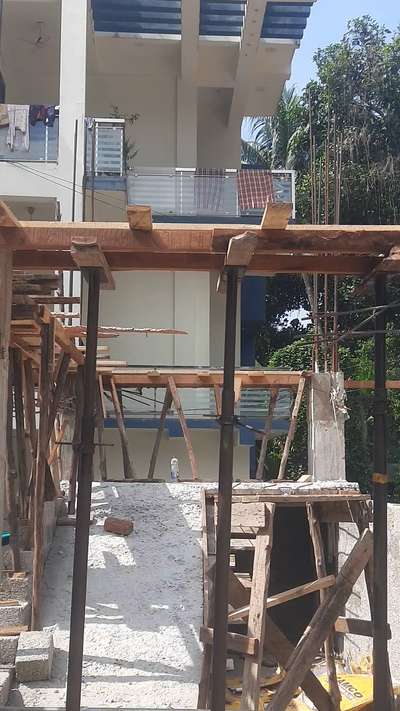 Centering & shuttering work for Apartment building @ Kazhakkuttom